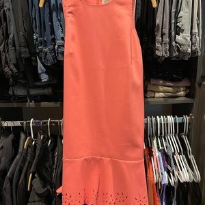 Coral Mini Dress